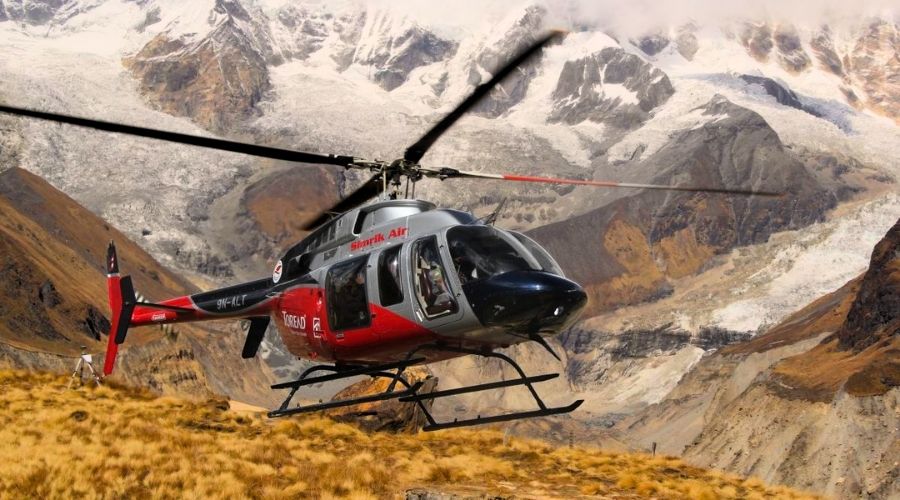 Helicopter Tour Costs in Nepal